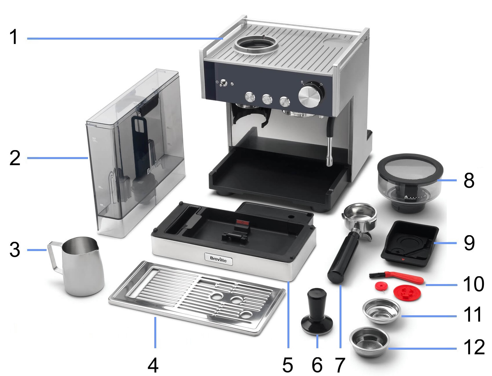 Ekspres do kawy Breville Barista Signature VCF161X